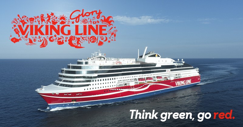 Viking Line: Think red, go green